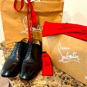 Christian Louboutin Greggo Flat Calf Men’s Dress Shoes